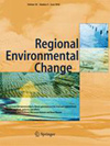 Regional Environmental Change雜志封面